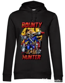 Hoodie dama cu gluga Bounty hunter Negru