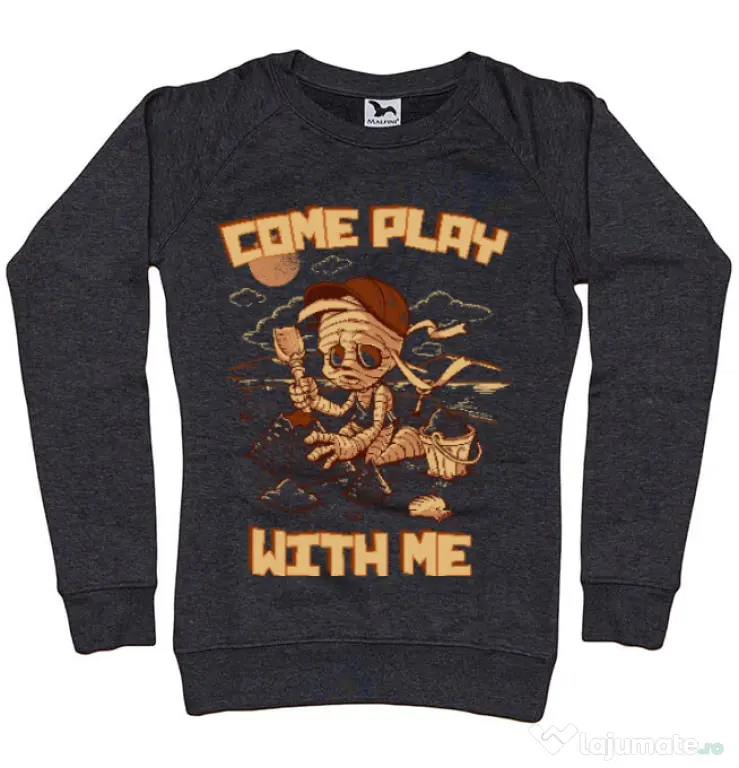 Bluza ADLER dama Come play with me Negru melanj