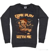 Bluza ADLER dama Come play with me Negru melanj