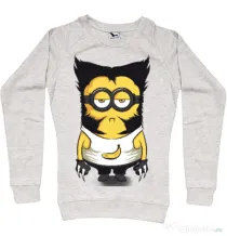 Bluza ADLER dama Wolve minion Migdala melanj