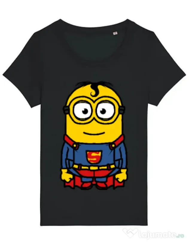Tricou STANLEY STELLA dama Super minion Negru