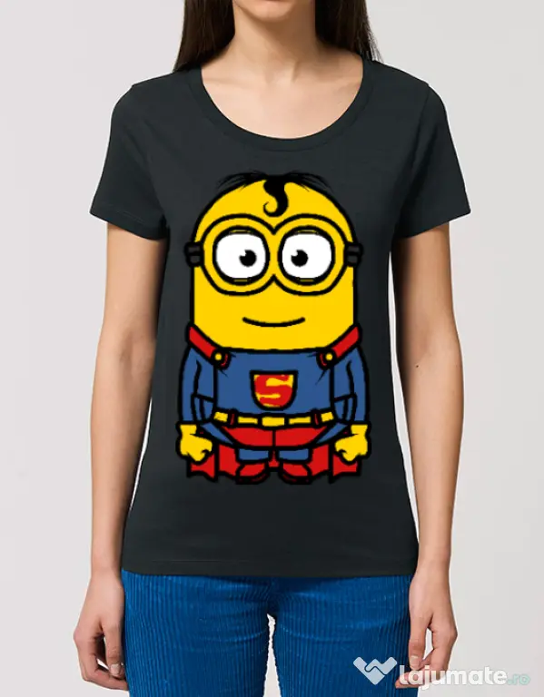 Tricou STANLEY STELLA dama Super minion Negru