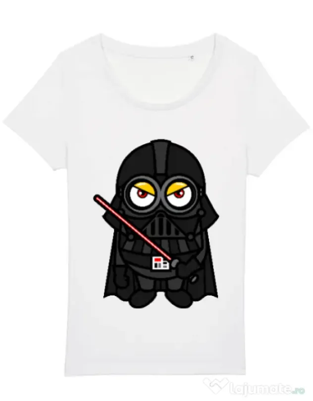 Tricou STANLEY STELLA dama Vader minion Alb