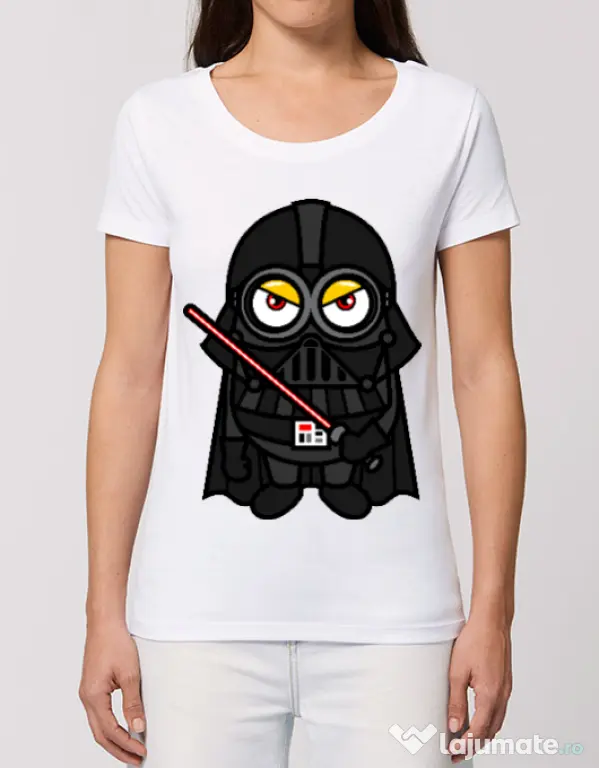 Tricou STANLEY STELLA dama Vader minion Alb