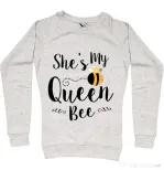 Bluza ADLER dama She is my queen bee Migdala melanj