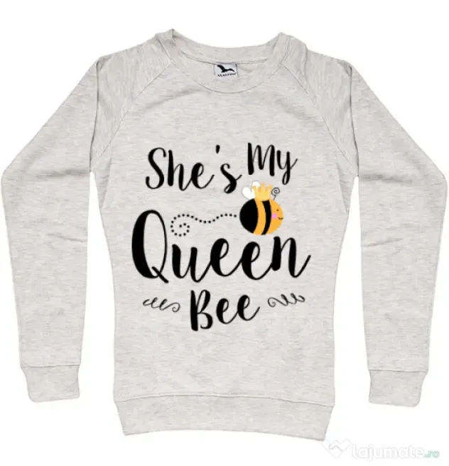 Bluza ADLER dama She is my queen bee Migdala melanj