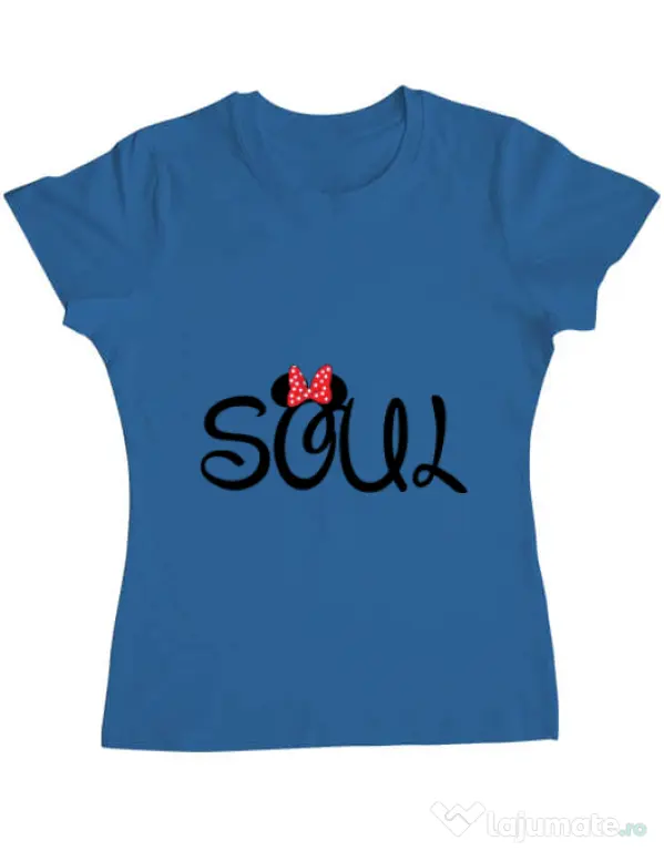 Tricou ADLER dama Soul Albastru azuriu