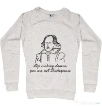Bluza ADLER dama Stop making drama Migdala melanj