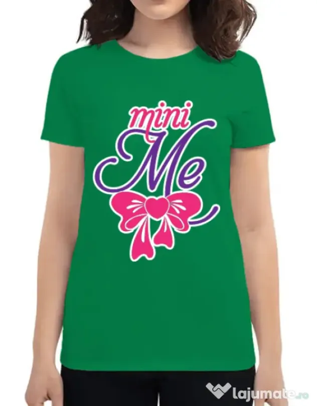 Tricou ADLER dama Mini me Verde mediu