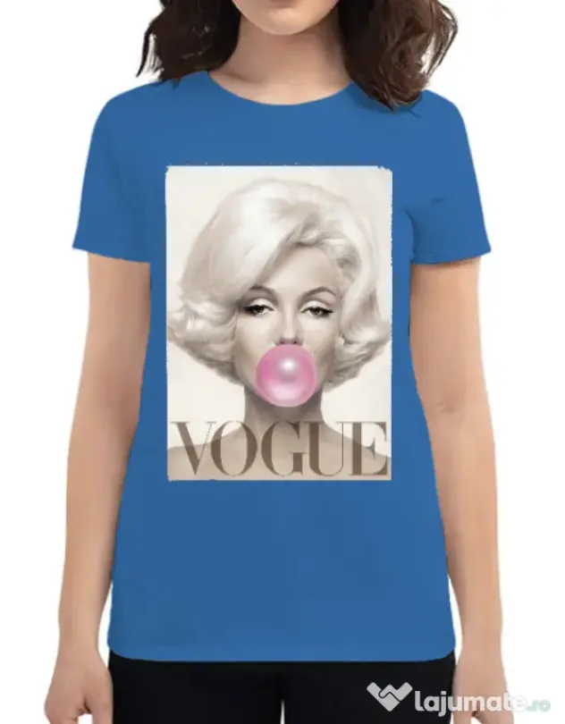 Tricou ADLER dama Bubblegum Albastru azuriu