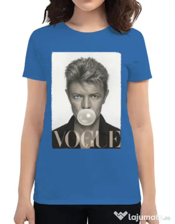 Tricou ADLER dama Bowie Albastru azuriu