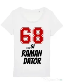 Tricou STANLEY STELLA dama 68 si raman dator Alb