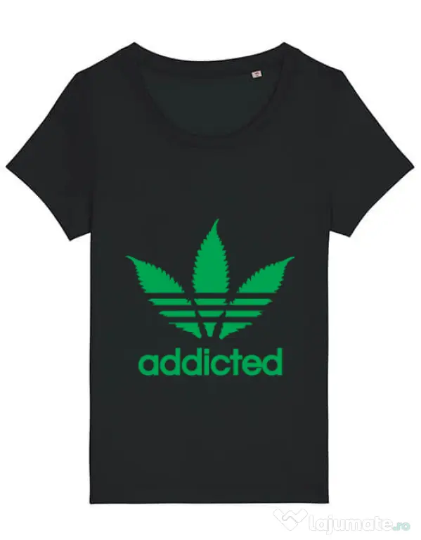 Tricou STANLEY STELLA dama Addicted Negru