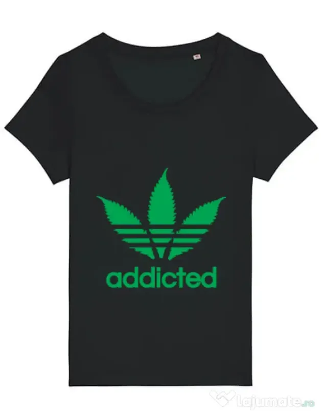Tricou STANLEY STELLA dama Addicted Negru