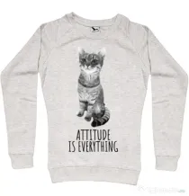 Bluza ADLER dama Attitude is everything Migdala melanj