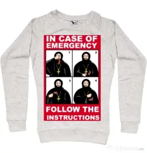Bluza ADLER dama In case of emergency Migdala melanj