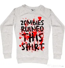 Bluza ADLER dama Zombies Migdala melanj