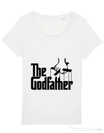Tricou STANLEY STELLA dama The godfather Alb