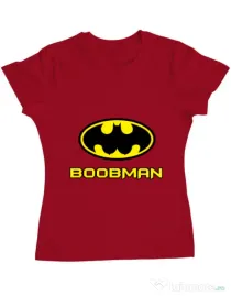 Tricou ADLER dama Boobman Rosu