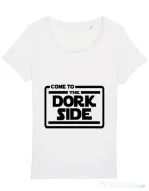 Tricou STANLEY STELLA dama Dork side Alb
