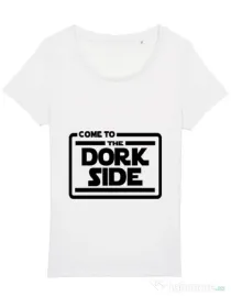 Tricou STANLEY STELLA dama Dork side Alb