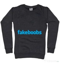 Bluza ADLER dama Fakeboobs Negru melanj