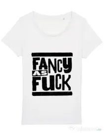 Tricou STANLEY STELLA dama Fancy as fuck Alb