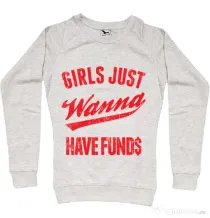 Bluza ADLER dama Girls wanna have funds Migdala melanj