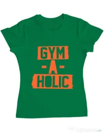 Tricou ADLER dama Gymaholic Verde mediu