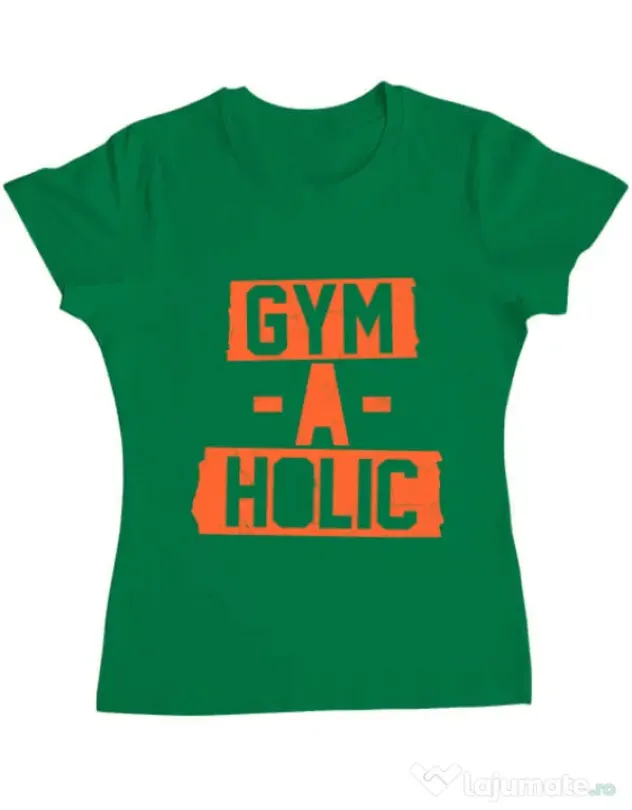 Tricou ADLER dama Gymaholic Verde mediu