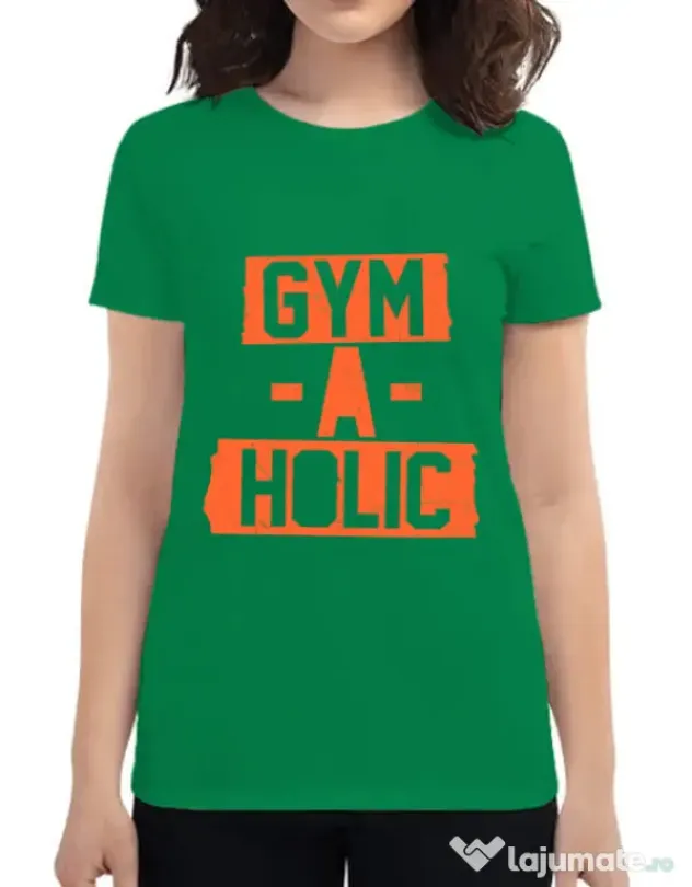 Tricou ADLER dama Gymaholic Verde mediu