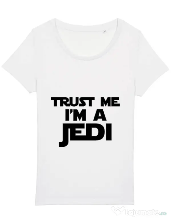 Tricou STANLEY STELLA dama I am a jedi Alb