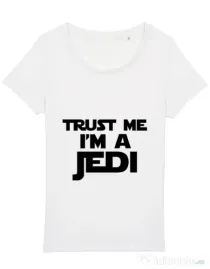 Tricou STANLEY STELLA dama I am a jedi Alb