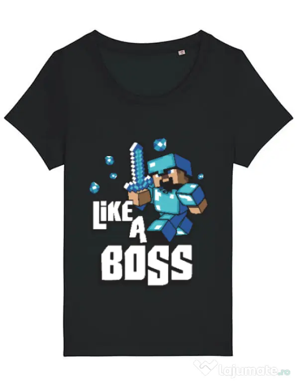 Tricou STANLEY STELLA dama Like a boss Negru
