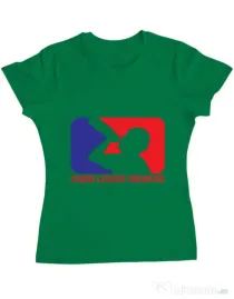 Tricou ADLER dama Major league Verde mediu
