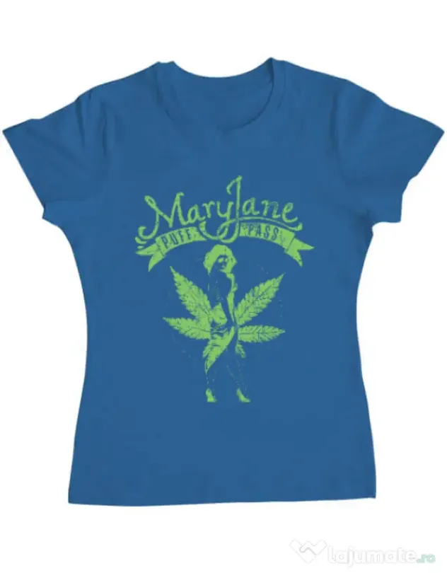 Tricou ADLER dama Mary Jane Albastru azuriu