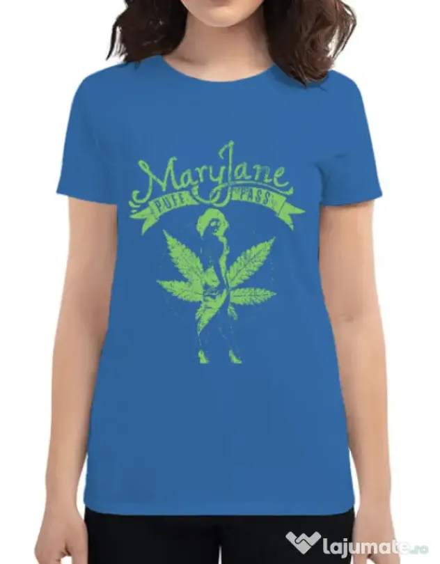 Tricou ADLER dama Mary Jane Albastru azuriu