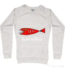 Bluza ADLER dama This fish can kill you Migdala melanj