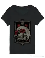 Tricou STANLEY STELLA dama Skullcross Negru