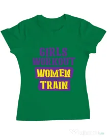 Tricou ADLER dama Women train Verde mediu