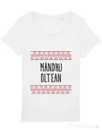 Tricou STANLEY STELLA dama Mandru oltean Alb