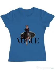 Tricou ADLER dama Little black tutu Albastru azuriu
