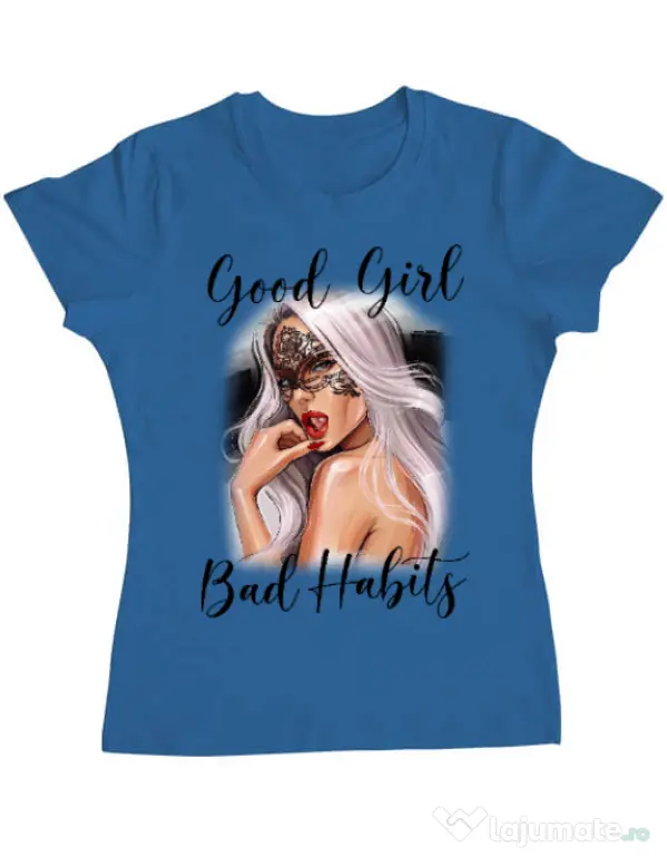 Tricou ADLER dama Mistress Albastru azuriu