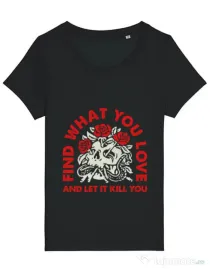 Tricou STANLEY STELLA dama Find what you love Negru