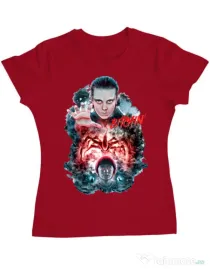 Tricou ADLER dama Bitchin Rosu