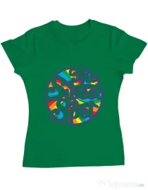 Tricou ADLER dama The sweet spot Verde mediu
