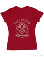 Tricou ADLER dama Gate Keeper Rosu