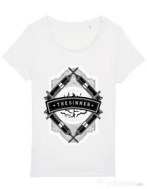 Tricou STANLEY STELLA dama The Sinner Alb
