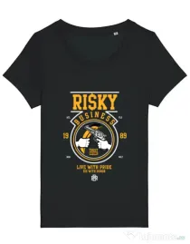 Tricou STANLEY STELLA dama Risky Business Negru