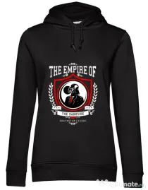 Hoodie dama cu gluga The Empire of Darkside Negru